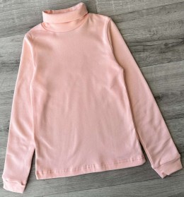 Водолазка "Однотонная" , персиковый, девочка 11-12-13-14 лет
