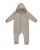 Чоловічок "Однотонний" бежевий, унісекс 0-3-6-9-12 місяців, фото 1