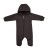Чоловічок "Однотонний" коричневий, унісекс 0-3-6-9-12 місяців, фото