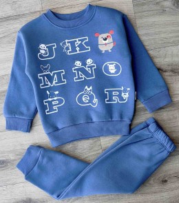 Костюм Feely Kids "Літери" синій, хлопчик 2-3-4-5 років