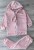 Костюм "Велюр" розовый(пудра), девочка 3-5-7-9 лет, фото
