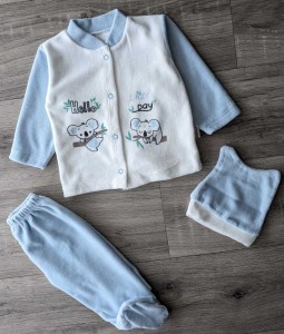 Комплект Melish Bebe "Коала" голубой, мальчик 0-3 месяцев