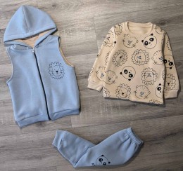 Костюм Minitix "Левеня" голубой, мальчик 9-12-18-24 месяцев