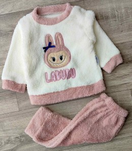 Костюм Gulsen «Лабубу» коричневий(теракотовий), дівчинка 6-9-12-18 місяців