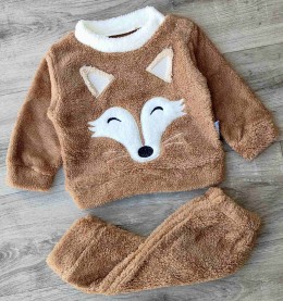 Костюм Gulsen «Лисеня» коричневий, унісекс 6-9-12-18 місяців