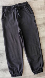 Спортивні штани Minimex Kids "Однотонний" чорний, хлопчик 6-7-8-9 років
