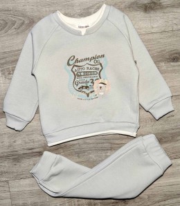 Костюм Bebico "Champion" блакитний, хлопчик 9-12-18-24 місяців