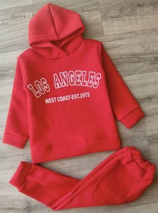 Костюм "Los Angeles" красный, девочка 11-12-13-14 лет