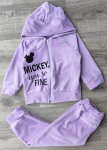 Костюм "You fine" фиолетовый(сиреневый), девочка 1-2-3 лет