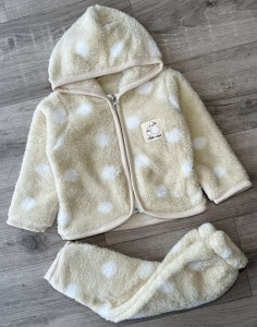 Костюм Story Baby «Hello winter» бежевий, унісекс 9-12-18 місяців