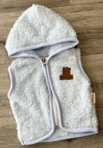 Жилет Story Baby "Ведмедик" блакитний, хлопчик 6-9-12-18 місяців