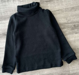 Водолазка "Однотонная", черный, унисекс 3-4-5-6 лет