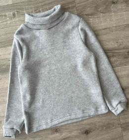 Водолазка "Однотонная", серый, унисекс 3-4-5-6 лет