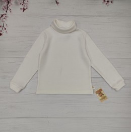 Водолазка "Однотонная" , молочный, унисекс 11-12-13-14 лет