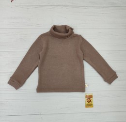 Водолазка "Однотонная" , коричневый, унисекс 11-12-13-14 лет