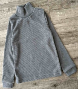 Водолазка "Однотонная", серый, унисекс 3-4-5-6 лет