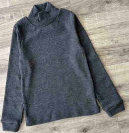 Водолазка "Однотонная", серый(графитовый), унисекс 3-4-5-6 лет