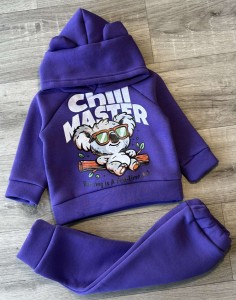 Костюм "Коала" фиолетовый, унисекс 9-12-24-36 месяцев