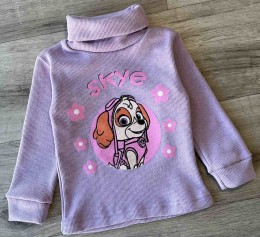 Водолазка "Собачка" фиолетовый(сиреневый), девочка 1-3-5-7-9 лет