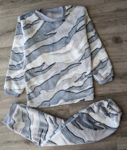 Пижама «Полоски» серый, мальчик 1,5-3-5-7-9 лет