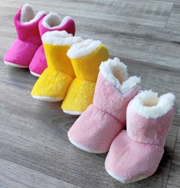 Пинетки Sirma Panduf "Однотонный" микс цветов, унисекс 0-3