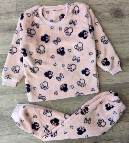 Пижама "Мини" персиковый, девочка 1-2-3-4-5 лет