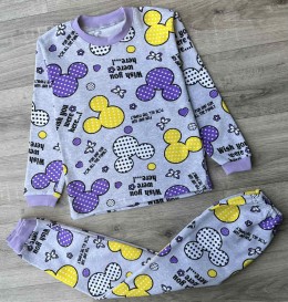 Пижама "Wish you" сиреневый, девочка 6-7-8 лет