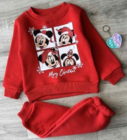 Костюм Aybeyce Kids '''Merry Christmas''', червоний, дівчинка 1-2-3-4 роки