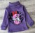 Водолазка "Мышка" фиолетовый, девочка 1-3-5-7-9 лет, фото