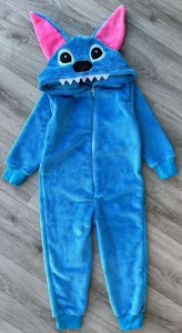 Кігурумі "Стіч" блакитний, дівчинка 2-3-4-5-6 років