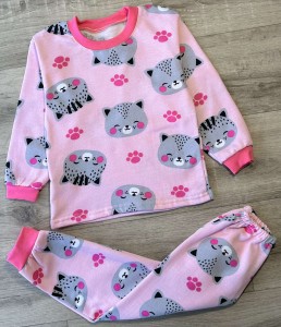 Пижама "Котенок " розовая, девочка 2-3-4-5-6 лет
