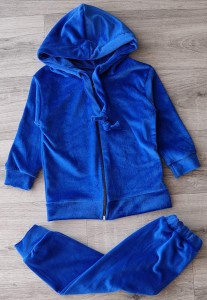 Костюм "Велюр" синий, унисекс 3-5-7-9 лет