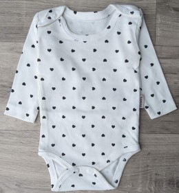 Боди Nayinom "❤️" молочный, девочка 0-3-6-9 месяцев