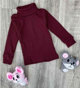 Вололазка "Однотонна" бордовий, дівчинка 3-4-5-6-7 років