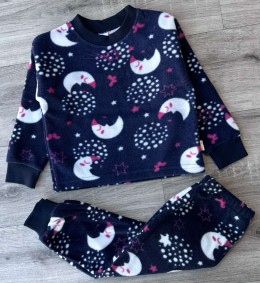 Піжама «Місяць» синій, хлопчик 1,5-2-3-4 років