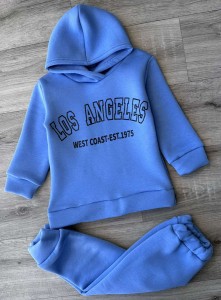 Костюм "Los Angeles" голубой, унисекс 3-5-7-9 лет