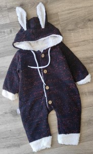 Чоловічок Murat Baby «Крапки» червоний, дівчинка 9-12-18-24 місяців