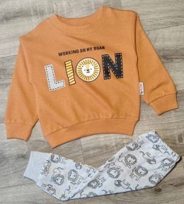 Костюм Benzer "Lion" помаранчевий, хлопчик 9-12-18 місяців