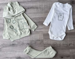 Комплект Hopy kids «Cool» зелений, хлопчик 3-6-9 місяців