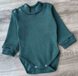 Боди «Однотонный» зеленый, мальчик 6-9-12-24 месяцев