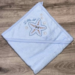 Полотенце Ramel "Звездочка" голубой, мальчик 75*80