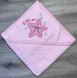 Полотенце Ramel "Звездочка" розовый, девочка 75*80