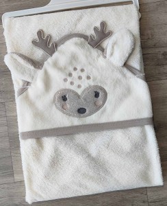 Полотенце Ramel "Олененок" молочный, унисекс 75*80