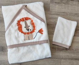 Рушник Ramel "Левеня" бежевий, унісекс 100*100