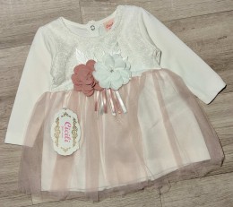 Сукня "Flower" коричневий (теракотовий), дівчинка 9-12-18 місяців