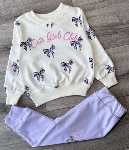 Костюм Partner "Cute Girls Club" фиолетовый(сиреневый), девочка 9-12-18-24 месяцев