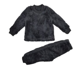 Піжама "Однотонний" чорний, хлопчик 1,5-2-3-4-5 років