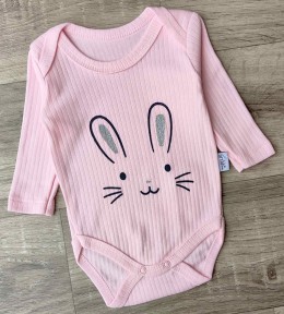 Боди Findik "Зайка" розовый, девочка 3-6-9-12-18 месяцев