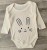 Боді Findik "Зайчик" молочний, дівчинка 3-6-9-12-18 місяців, фото