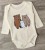 Боди Findik "Bear cubs" молочный, унисекс 3-6-9-12-18 месяцев, фото